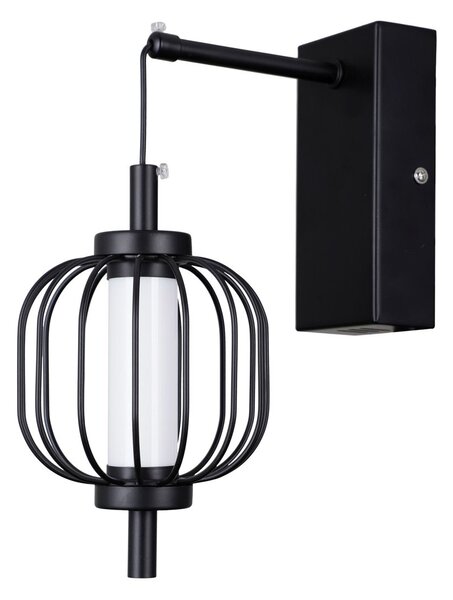 Italux modern fali lámpa pedro króm matt fekete itxwl-34405-1-bk