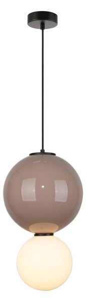 Italux modern függeszték pieve bézs fehér matt fehér barna opál itxpnd-95221-1l-br