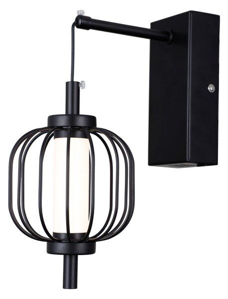 Italux modern fali lámpa pedro króm matt fekete itxwl-34405-1-bk