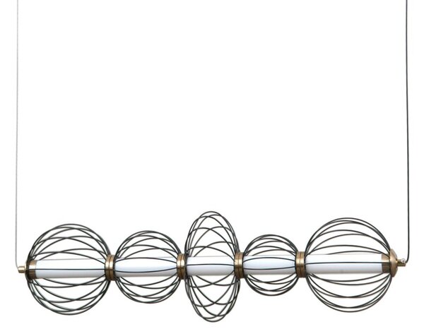 Italux modern függeszték rabel matt fekete itxpnd-344221-5-bk
