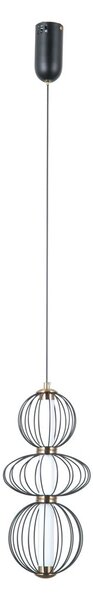 Italux modern függeszték rabel matt fekete itxpnd-344221-3v-bk