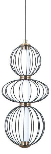 Italux modern függeszték rabel matt fekete itxpnd-344221-3v-bk