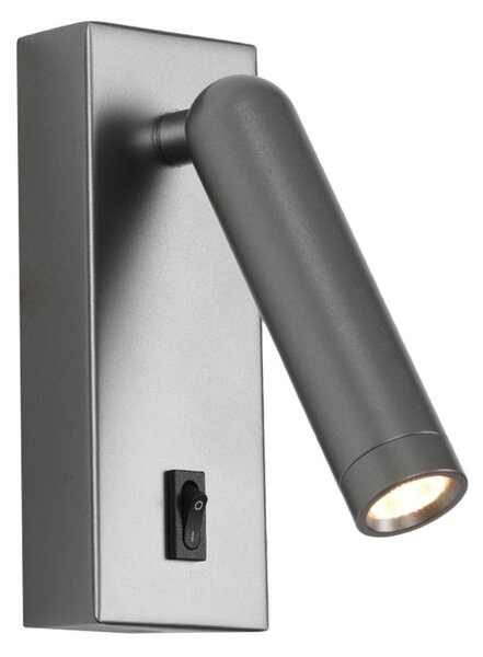 Italux modern fali lámpa nova szürke itxwl-46376-1-gr