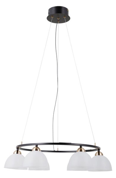 Italux modern függeszték montiela matt fekete arany itxpnd-34374-6-bk