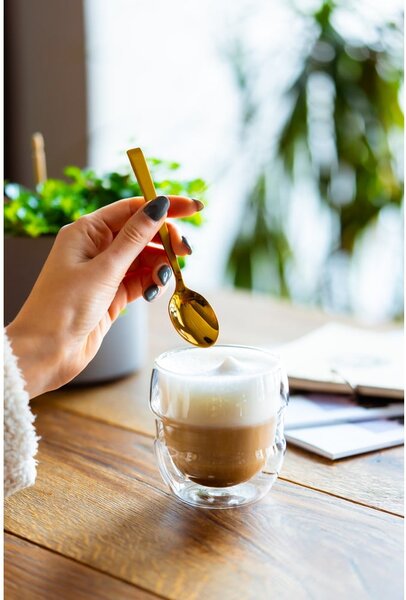 Üveg eszpresszó-duplafalú csésze szett 2 db-os 70 ml Sferico – Vialli Design