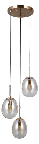 Italux modern függeszték meolo borostyán arany itxpnd-40825-3-gd