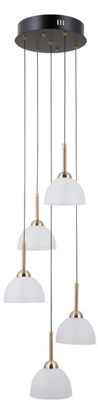 Italux modern függeszték montiela matt fekete arany itxpnd-34374-5-bk