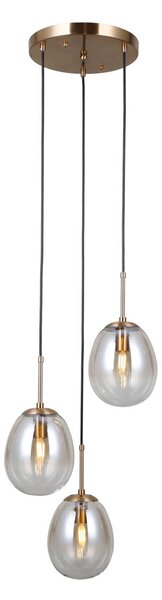 Italux modern függeszték meolo borostyán arany itxpnd-40825-3-gd