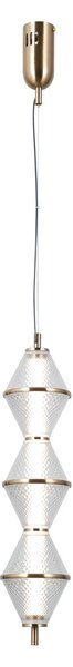 Italux modern függeszték fuente átlátszó arany itxpnd-34395-3v-hbr