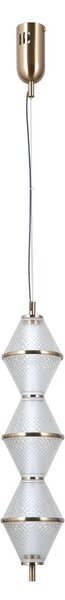 Italux modern függeszték fuente átlátszó arany itxpnd-34395-3v-hbr