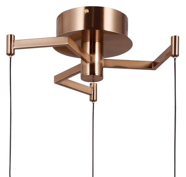 Italux modern függeszték fuente átlátszó arany itxpnd-34395-3-hbr