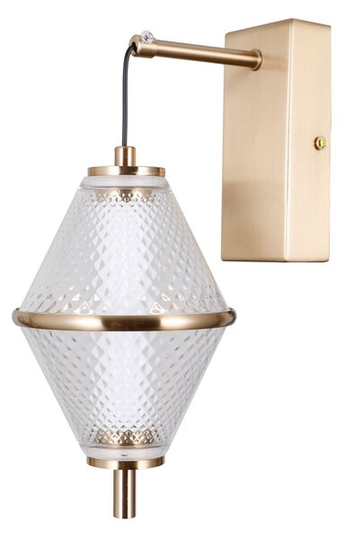 Italux modern fali lámpa fuente átlátszó arany itxwl-34395-1-hbr