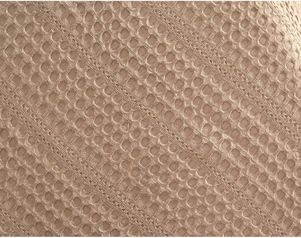 Bézs pamut ágytakaró 220x240 cm Lotus – Mijolnir
