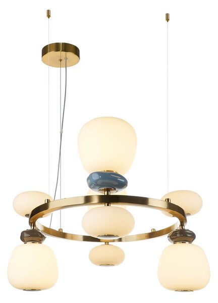 Italux modern függeszték evans opál átlátszó arany itxpnd-94981-4b-gd