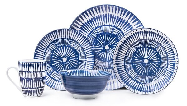 Porcelán edények 30 darabos készletben Bonami Essentials Lagoona