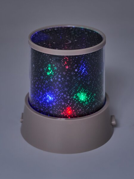 Sinsay - Forgó LED RGB csillagprojektor - bézs