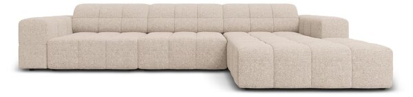 Bézs sarokkanapé (jobb oldali) Chicago – Cosmopolitan Design