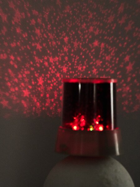 Sinsay - Forgó LED RGB csillagprojektor - bézs