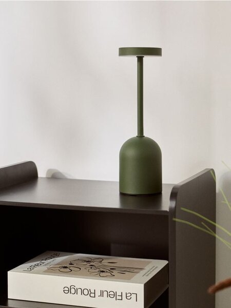 Sinsay - Minimalista LED éjszakai lámpa - barnászöld