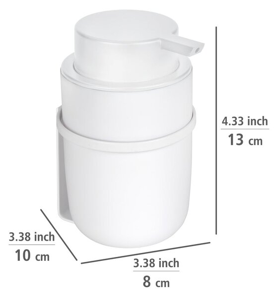 Fehér öntapadós műanyag szappanadagoló 0,25 l Carpino - Wenko