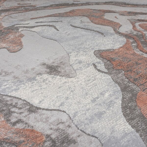 Szürke-bézs szőnyeg 80x150 cm Marbled – Flair Rugs