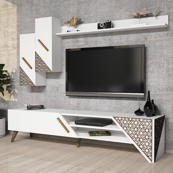 Beril fehér tv szekrény