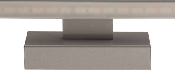 MCJ LED fali lámpa Miroir 80 cm alumínium 4000K, Alu / szürke / cink, Fürdőszoba, Alumínium, Modern
