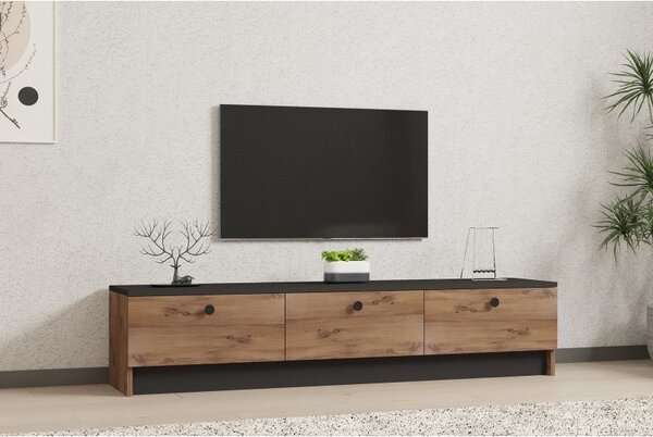 Pega fekete-zafír tv állvány 160 x 35 x 35 cm