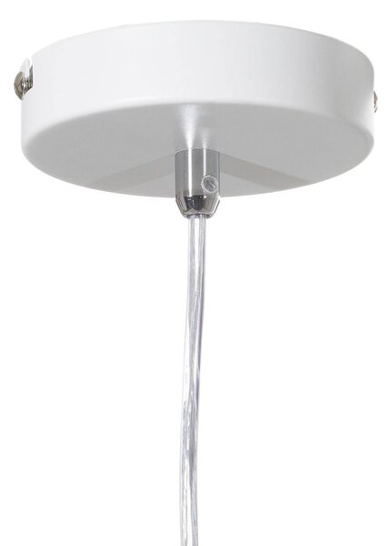Fabas Luce Függőlámpa lila, füstszürke, 1-lámpás, üveg, dimmelhető, Alu / szürke / cink, Nappali / Étkező, Üveg, Modern