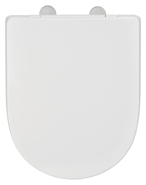 Fehér WC-ülőke automata záródással 35,5 x 44 cm O.novo - Wenko