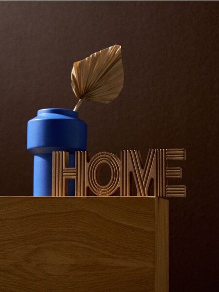 Sinsay - Álló dekoráció home felirat formában - bézs
