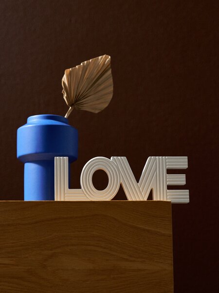 Sinsay - Álló dekoráció LOVE felirat formájában - fehér