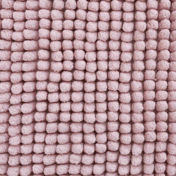 Rózsaszín fürdőszobai kilépő 80x50 cm Bobble - Catherine Lansfield