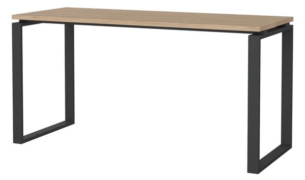 Íróasztal tölgyfa dekoros asztallappal 60x150 cm Sign – Tvilum
