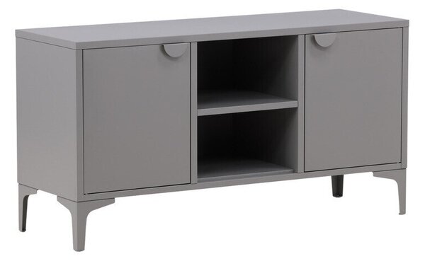 TV-állvány Romcamu 100, Fém, 63x120x40cm, Szürke
