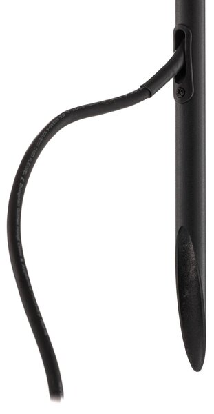 FARO BARCELONA 60 cm magas LED földi tüskés spot Seth-60, Fekete, Alumínium, Modern