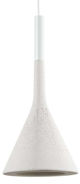Foscarini Aplomb függő lámpa GU10 beton fehér, dimmelhető, Fehér / opál, Konyha, Beton, Dizájn