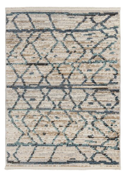 Neruda kék-bézs szőnyeg, 120 x 160 cm - Flair Rugs