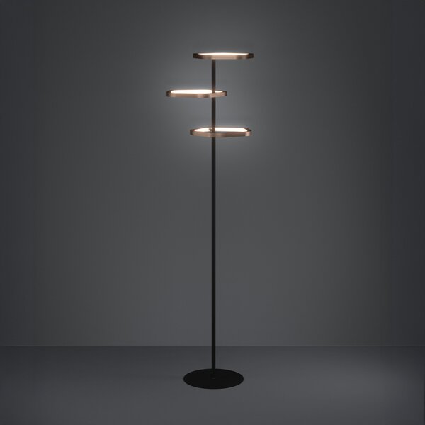 Állólámpa Stars of Light, Estrella, dimmable, Bronz / Öreg Sárgaréz, Nappali, Fém, Modern