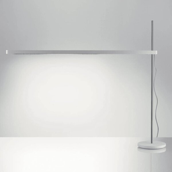 Artemide Talak Professional LED asztali világítás fehér, dimmelhető, Fehér / opál, Dolgozószoba / Iroda, fém, Dizájn