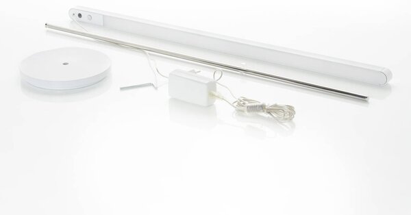 Artemide Talak Professional LED asztali világítás fehér, dimmelhető, Fehér / opál, Dolgozószoba / Iroda, fém, Dizájn