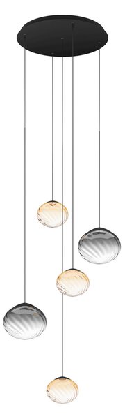 Függőlámpa Stars of Light, Pantoja, dimmable, Bézs, Nappali, Üveg, Modern