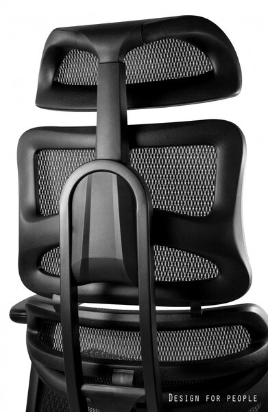 UNIQUE ERGOTECH ergonomikus irodai szék, fekete vázas