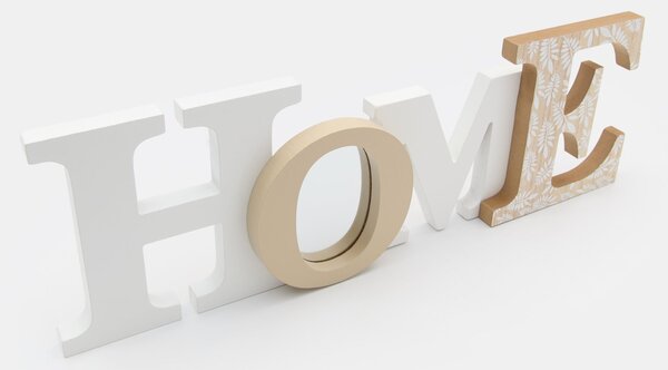 Sinsay - Álló dekoráció home felirat formában - többszínű