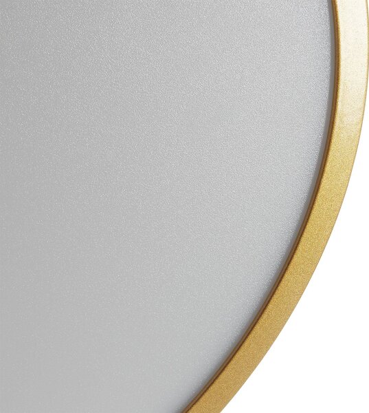 ORION LED lámpa Vika, kerek, arany matt, Ø 30cm, Sárgaréz / arany, Nappali / Étkező, Alumínium, Modern