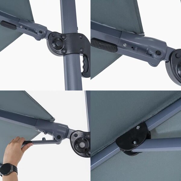 Furnigo Lumin napernyő Ø300 cm - antracit
