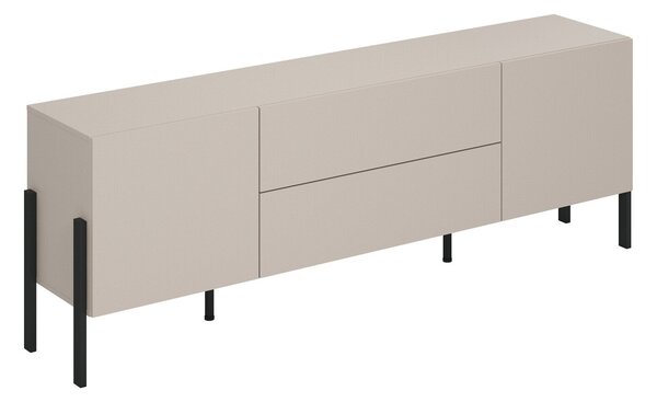TV-állvány Etsore 102, Laminált forgácslap, 70x204x40cm, Kasmír