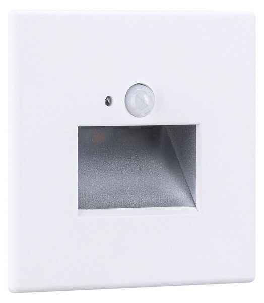 Spotlámpa Paulmann, Edge Quadro Square Sensor, Fehér, Folyosó, Műanyag, Modern