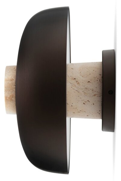 Fali Lámpa Audo Copenhagen, Reverse, dimmable, Bronz / Öreg Sárgaréz, Nappali, Alumínium, Dizájn