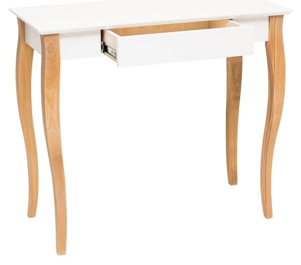 Lillo fehér íróasztal, hosszúság 85 cm - Ragaba